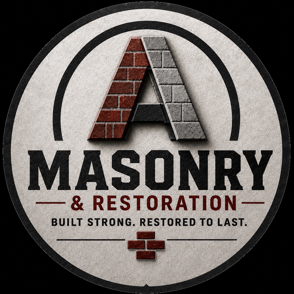 A Masonry & Restoration logo